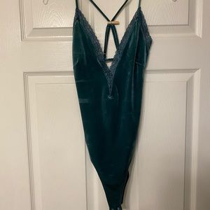 Velvet Body Suit